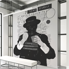 Mural fotográfico Clown surrealista, MW.CON.11