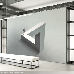 Mural de vinilo camino imposible de Penrose MW.CONCEPT.27
