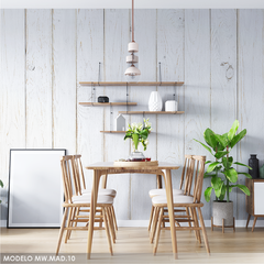Mural de vinilo de madera clara con vetas naturales, modelo MW.MAD.10 - comprar online