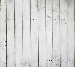 Mural de vinilo símil madera blanca con clavos vintage, modelo MW.MAD.16 - comprar online