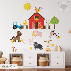Fun Farm Kids Wall Decal - Modelo Pc19 on internet