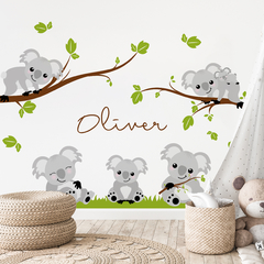 Personalized Koala Wall Decal for Kids - Modelo Pc24 on internet