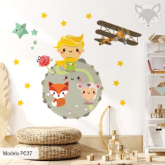 Little Prince Inspired Wall Decal for Kids - Modelo Pc27