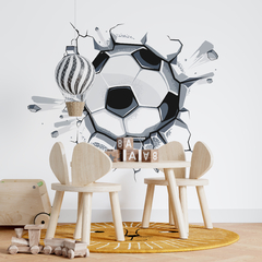 3D Soccer Ball Wall Decal for Kids - Modelo Pc36 - Little Dreamer Deco - vinilos decorativos infantiles