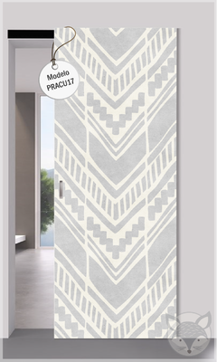 Modelo PRACU17 Acuarela bohemio gris horizontal