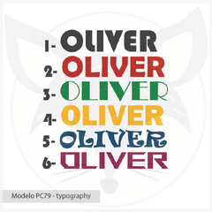 Vinilo Decorativo Infantil Personalizado con Superhéroes - Modelo PC79 - tienda online