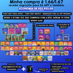 MIGRAÇÃO EA APP + ATUALIZAÇÃO PARA CLIENTES ANTIGOS - OFICIAL THE SIMS 4 na internet