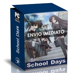 SCHOOL DAYS VISUAL NOVEL PC - ENVIO DIGITAL