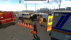 FLASHING LIGHTS: POLICE, FIREFIGHTING, EMERGENCY SERVICES SIMULATOR PC - ENVIO DIGITAL - loja online