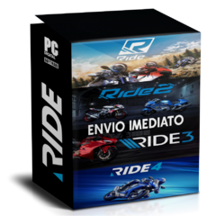 COMBO RIDE 1, 2, 3 E 4 PC - ENVIO DIGITAL
