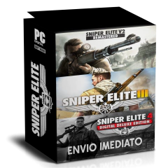 COMBO SNIPER ELITE 2, 3 E 4 PC - ENVIO DIGITAL