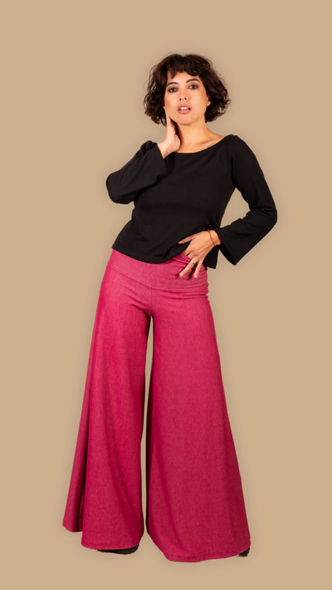 PANTALÓN ABANICO FRIZA - comprar online