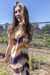Vestido Liguria lino batick - comprar online