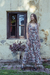 Vestido Fontana Marron Largo - comprar online