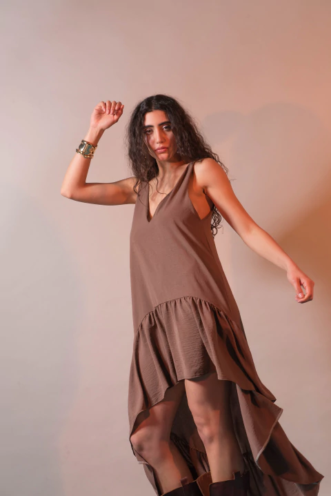 Vestido Fiyi chocolate