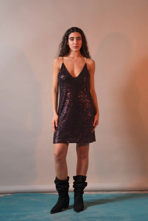 Vestido Creación magenta
