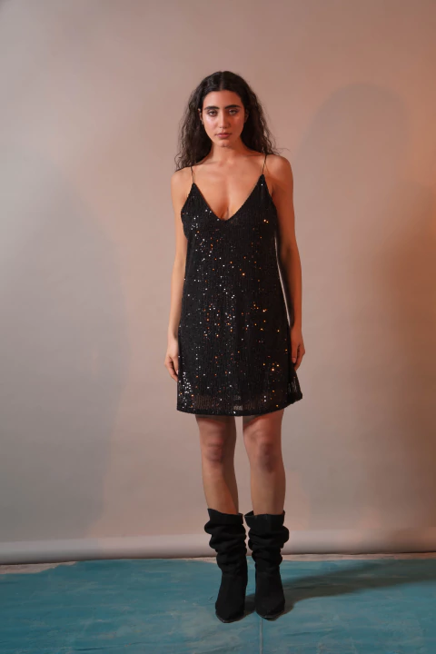 Vestido Creación negro