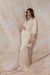 Set Kimono Albaca Off white en internet