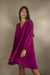 Vestido Rosalinda Magenta - comprar online