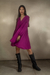 Vestido Rosalinda Magenta