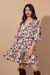 Vestido Amapola Fontana Marrón - tienda online