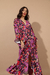 Vestido Kimono Fontana Rojo