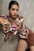 Blusa Cleo print - comprar online