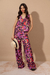 Pantalon Wide leg Fontana rojo
