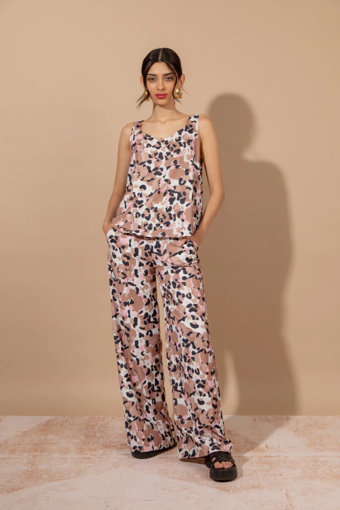 Blusa Fontana marrón