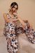 Set Pantalon wide leg Fontana marron en internet