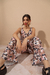 Set Pantalon wide leg Fontana marron - comprar online