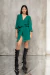 Vestido Petunia verde obispo - comprar online