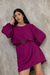 Vestido Afrodita magenta - comprar online