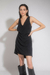 Vestido Materia Negro en internet