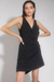 Vestido Materia Negro - tienda online
