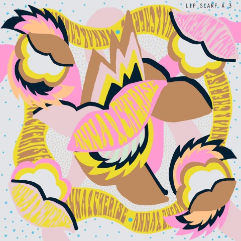 Pañuelo Lips Blanco