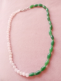 COLGANTE ROSAS Y VERDES 2