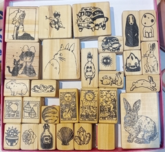 SELLO DE MADERA 2 (Poseen diferente valor según el tamaño y la complejidad de la imagen!) - comprar online
