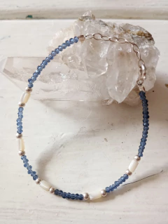 Imagen de PULSERA CRISTALES Y PLATA 925