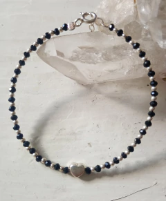 PULSERA CRISTALES Y PLATA 925 - tienda online