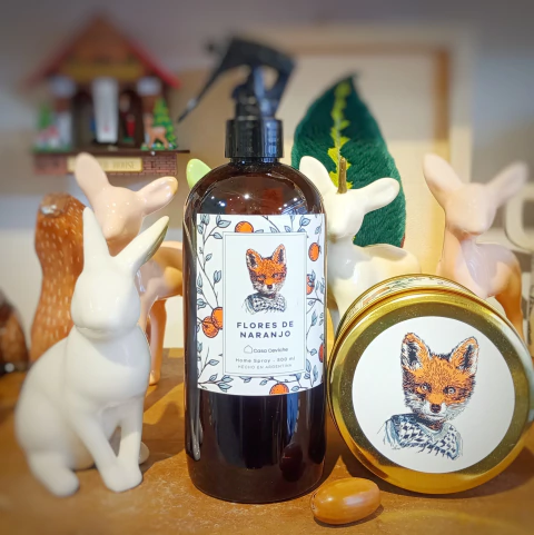 COMBO 1 VELA + 1 HOME SPRAY ANIMALITO