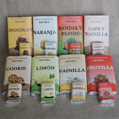 VELA -ESENCIA EN FORMA DE CHOCOLATE GRANDE