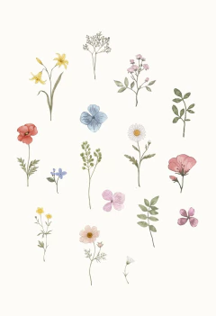 PRINT A4 "FLORES" - comprar online