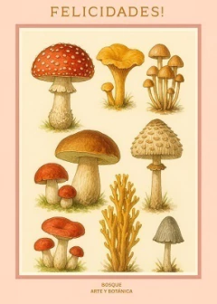 Imagen de TARJETA "FELICIDADES" llustraciones varias