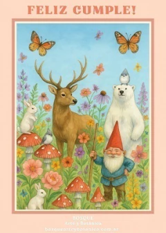 TARJETA "FELICIDADES" llustraciones varias - comprar online