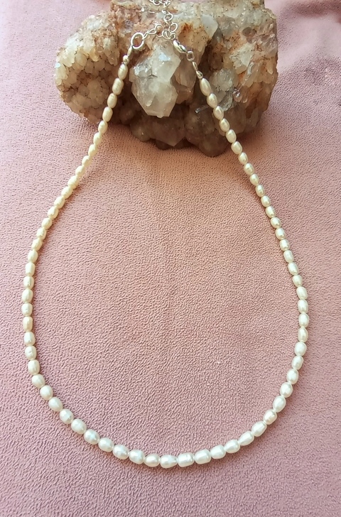 COLGANTE CON PERLAS DE RÍO