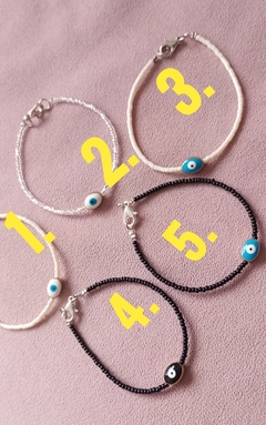 PULSERA OJO - BOSQUE, Arte y Botánica