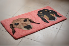ALFOMBRA RECTANGULAR "La cara de tu mascota" A PEDIDO