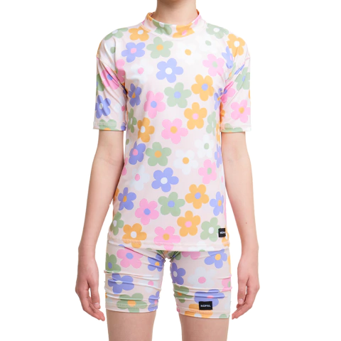 CAMISETA CORTA Y SHORT PROTECCION SOLAR UV PRIMAVERA