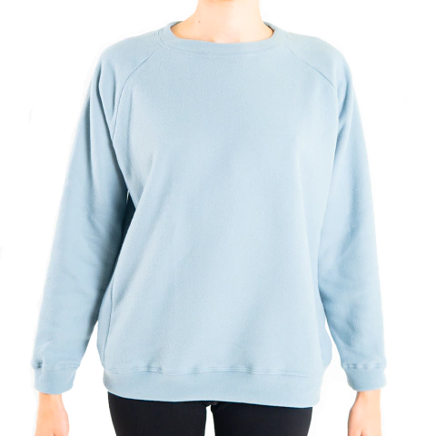 BUZO MICROPOLAR GRIS ACERO